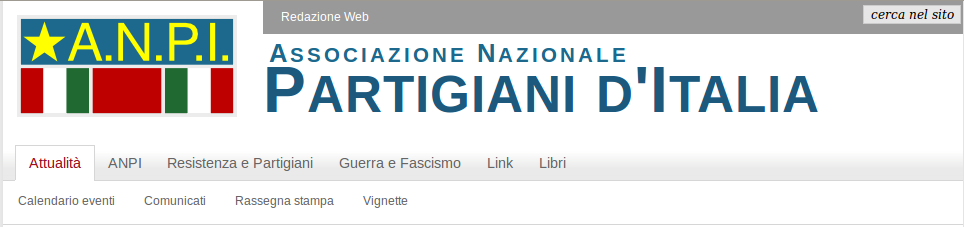 sito web ANPI nazionale